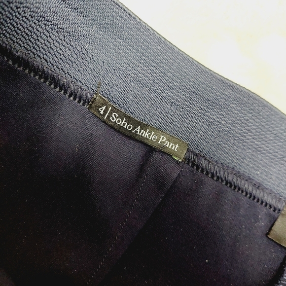 Talbots Soho Blue Solid Shadow Heather Leggings P3932 - Picture 9 of 11